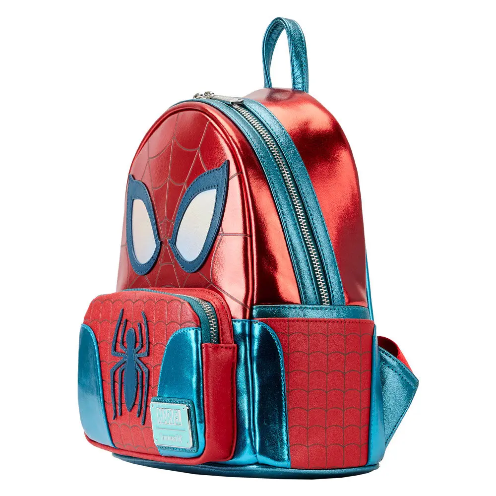 Loungefly Marvel Spiderman Metallic batoh 25 cm produktová fotografia