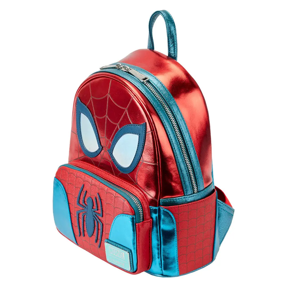 Loungefly Marvel Spiderman Metallic batoh 25 cm produktová fotografia