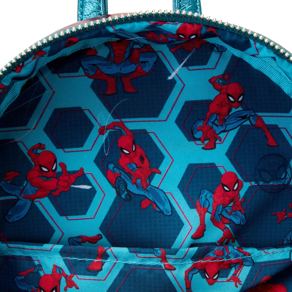 Loungefly Marvel Spiderman Metallic batoh 25 cm produktová fotografia