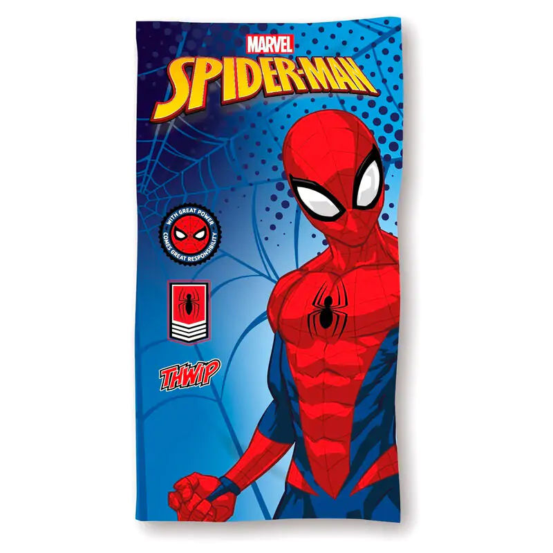 Marvel Spiderman microfibre plážová osuška produktová fotografia