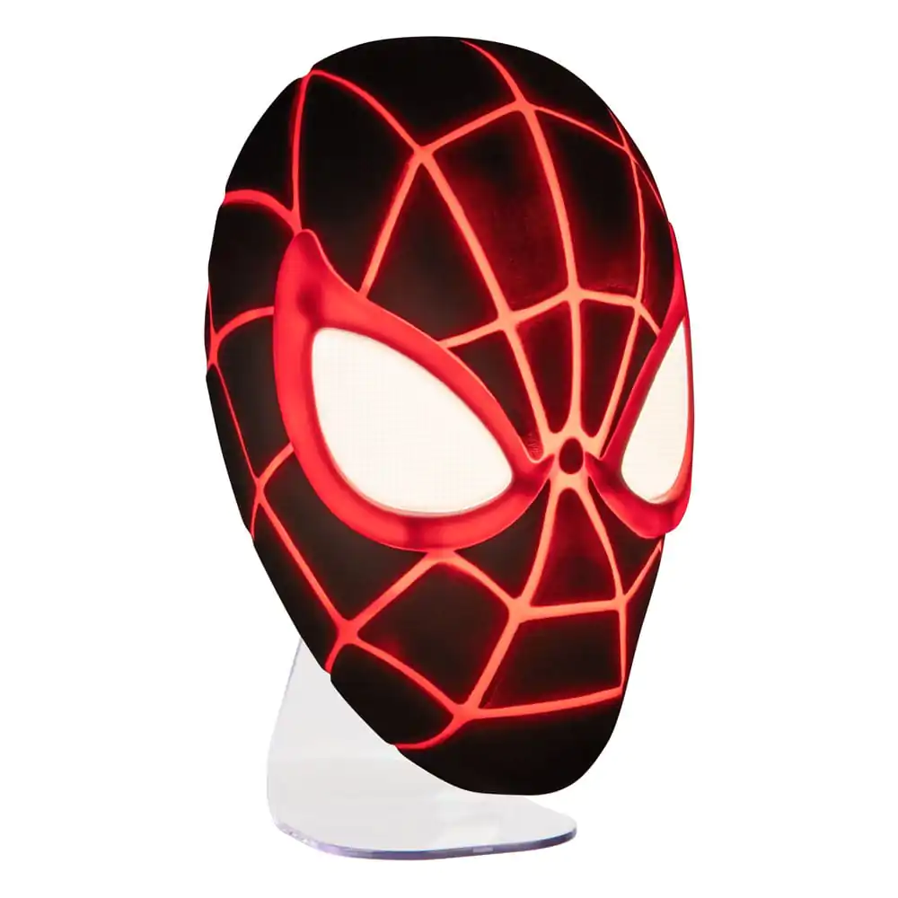 Spider-Man 3D LED Svetlo Miles Morales Maska produktová fotografia