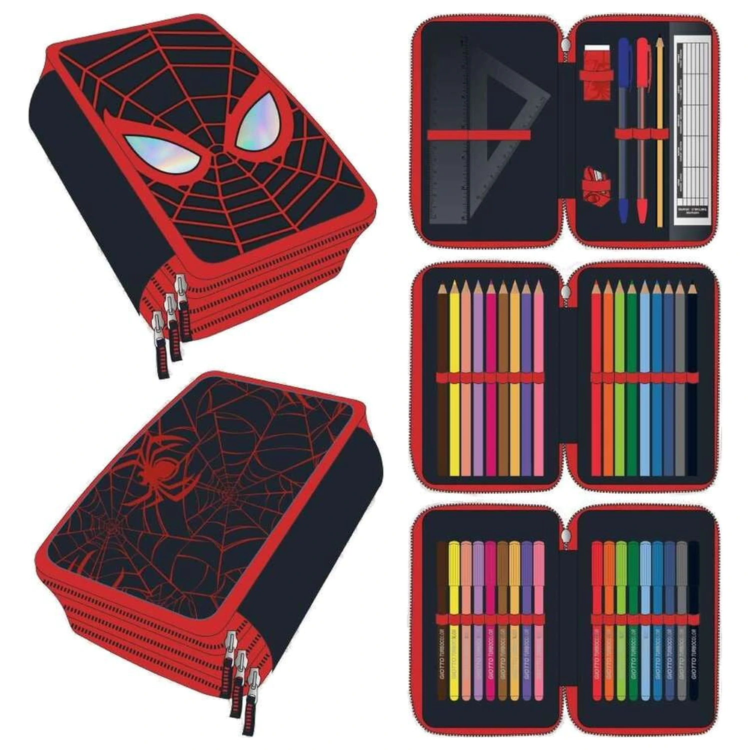 Marvel Spiderman Miles Morales trojitý peračník produktová fotografia