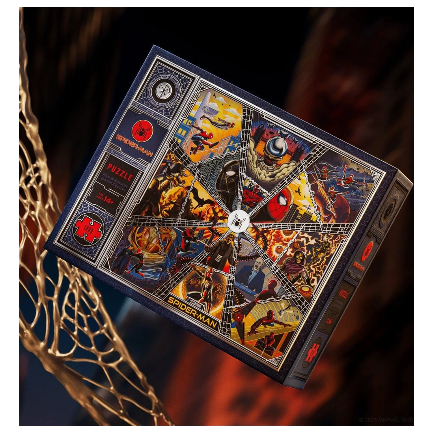 Spider-Man Viacrozmerné Puzzle (1000 kusov) produktová fotografia