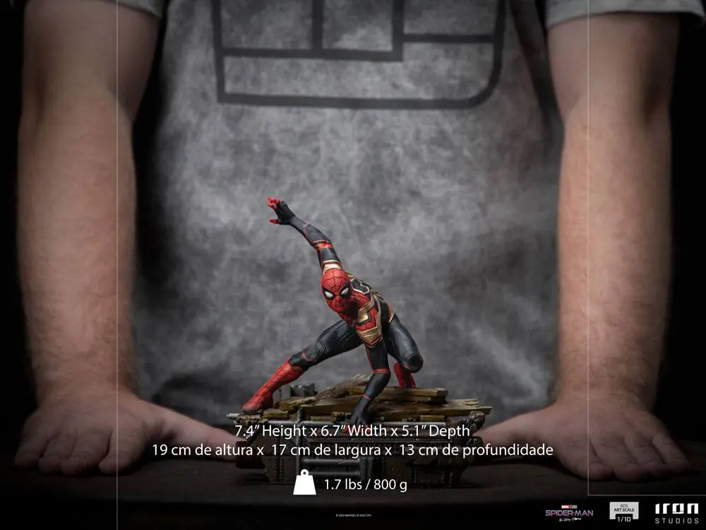 Spider-Man: No Way Home BDS Art Scale Deluxe Socha 1/10 Spider-Man Peter #1 19 cm produktová fotografia