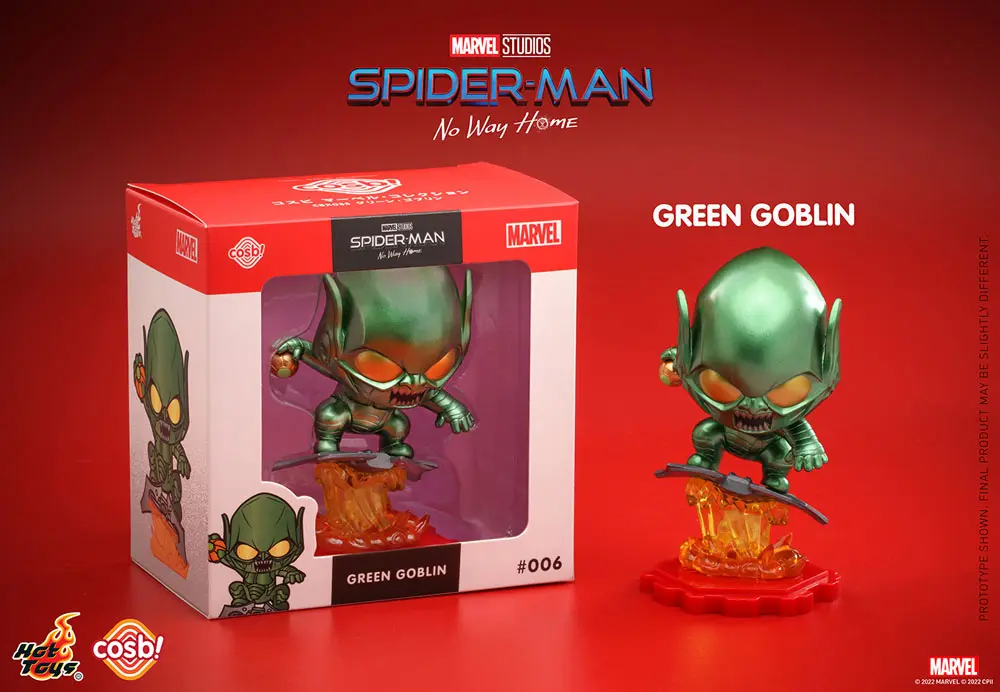 Spider-Man: No Way Home Cosbi Mini figúrka Green Goblin 8 cm termékfotó