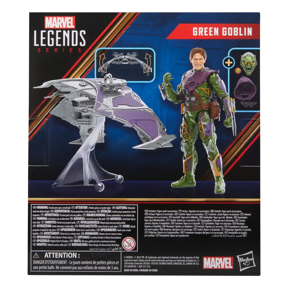 Spider-Man: No Way Home Marvel Legends Akčná figúrka Green Goblin 15 cm produktová fotografia
