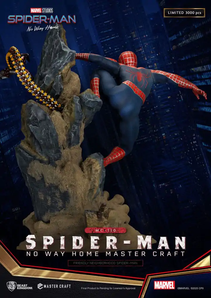 Spider-Man: No Way Home Master Craft socha Friendly Neighborhood Spider-Man 36 cm produktová fotografia