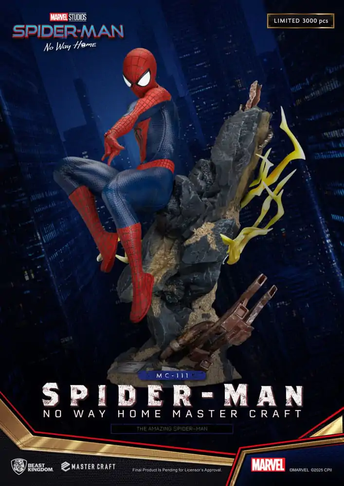 Spider-Man: No Way Home Master Craft Socha The Amazing Spider-Man 35 cm produktová fotografia