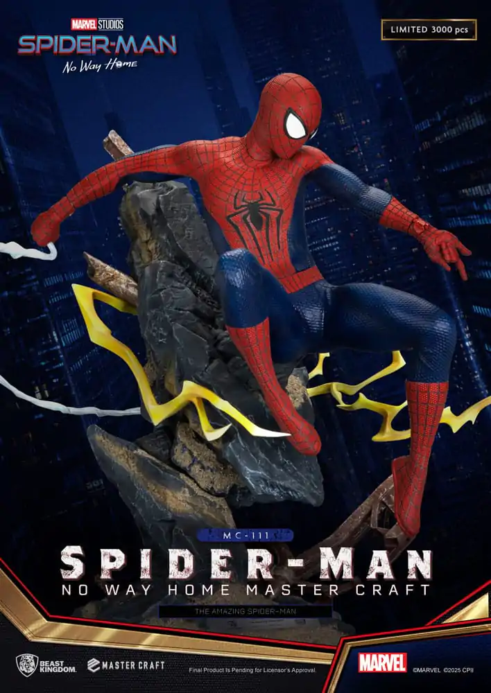 Spider-Man: No Way Home Master Craft Socha The Amazing Spider-Man 35 cm produktová fotografia
