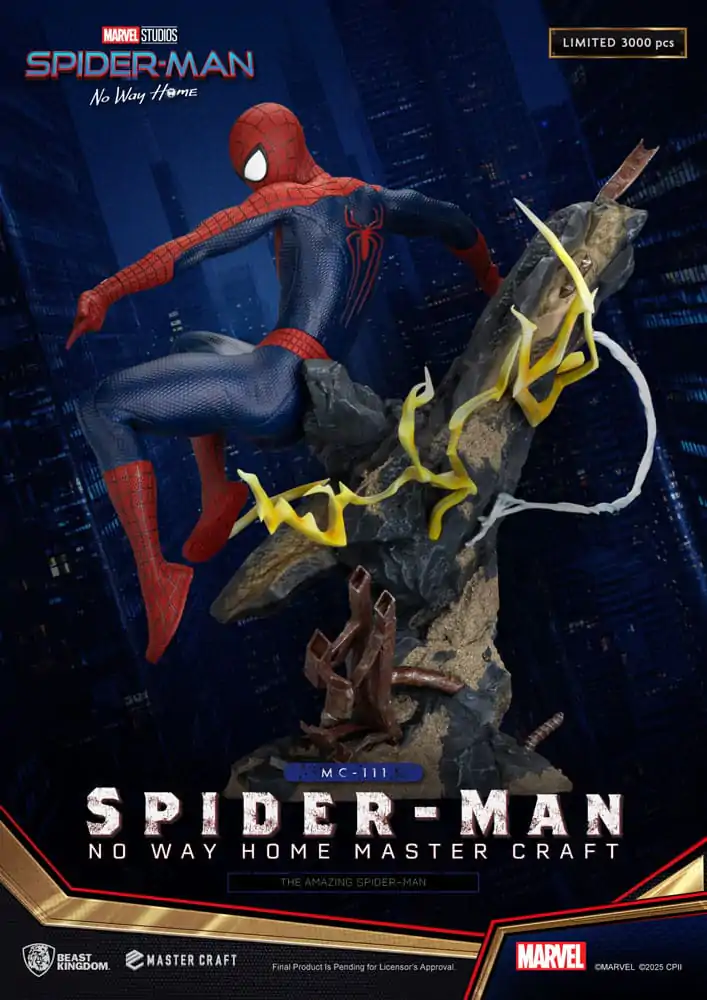Spider-Man: No Way Home Master Craft Socha The Amazing Spider-Man 35 cm produktová fotografia