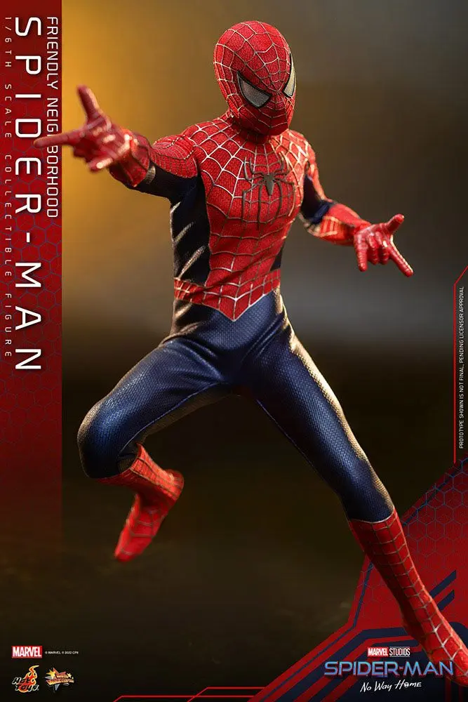 Spider-Man: No Way Home Movie Masterpiece Akčná figúrka 1/6 Friendly Neighborhood Spider-Man 30 cm termékfotó