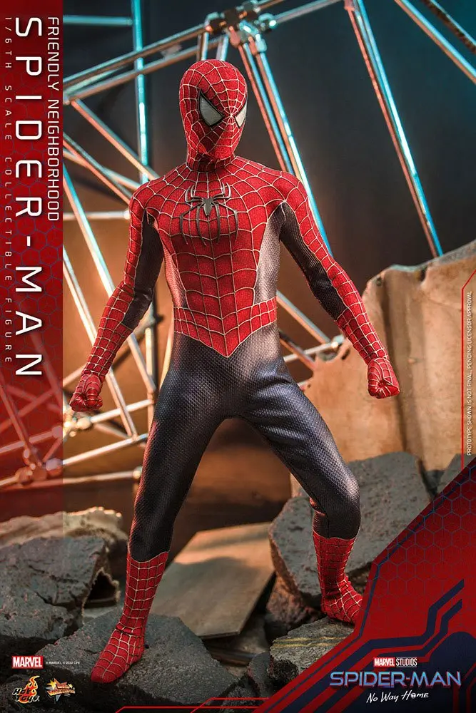 Spider-Man: No Way Home Movie Masterpiece Akčná figúrka 1/6 Friendly Neighborhood Spider-Man 30 cm termékfotó