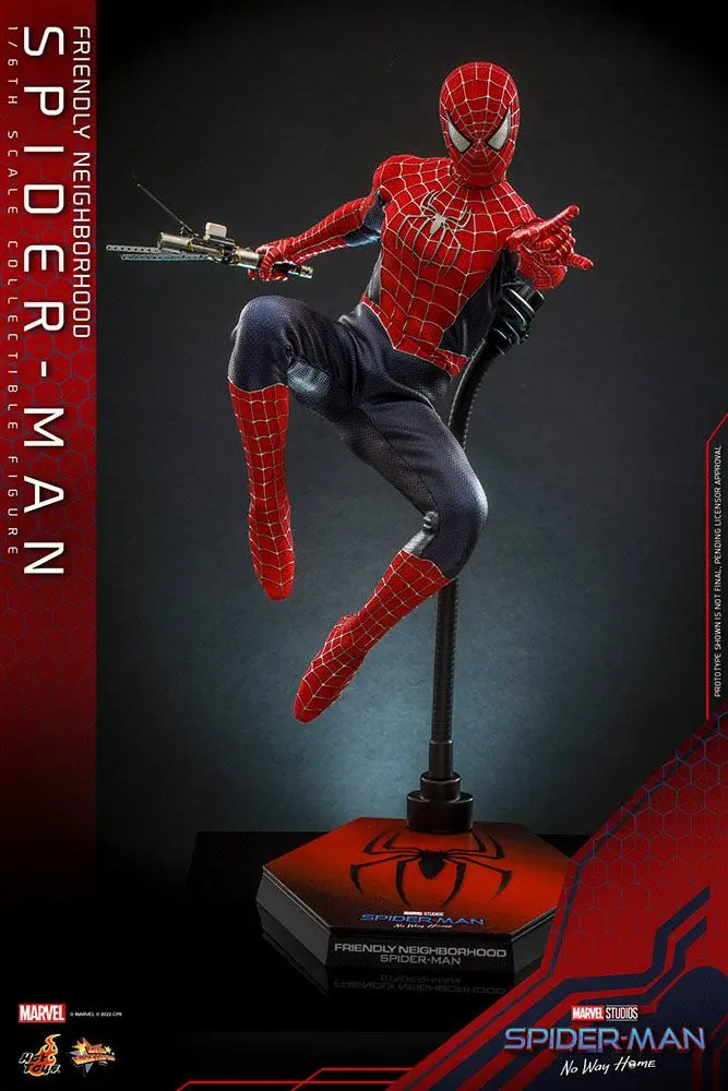 Spider-Man: No Way Home Movie Masterpiece Akčná figúrka 1/6 Friendly Neighborhood Spider-Man 30 cm termékfotó