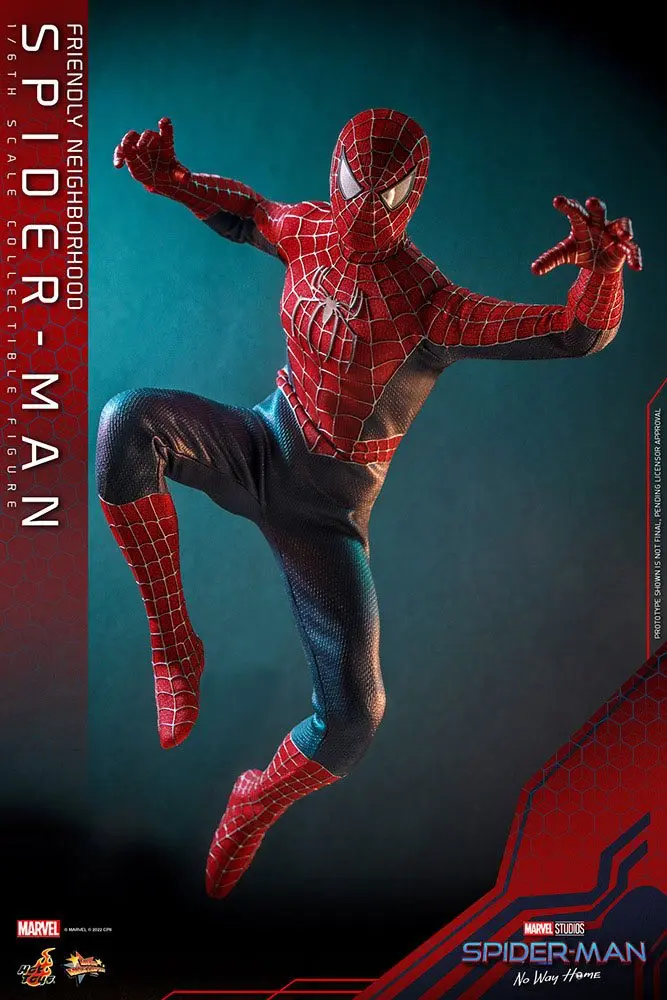 Spider-Man: No Way Home Movie Masterpiece Akčná figúrka 1/6 Friendly Neighborhood Spider-Man 30 cm termékfotó