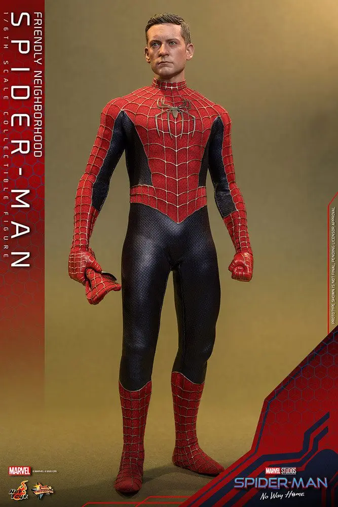 Spider-Man: No Way Home Movie Masterpiece Akčná figúrka 1/6 Friendly Neighborhood Spider-Man 30 cm termékfotó