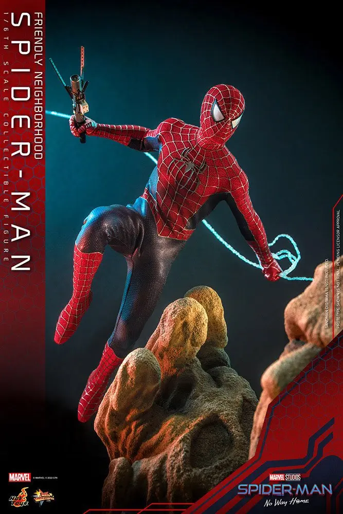 Spider-Man: No Way Home Movie Masterpiece Akčná figúrka 1/6 Friendly Neighborhood Spider-Man 30 cm termékfotó