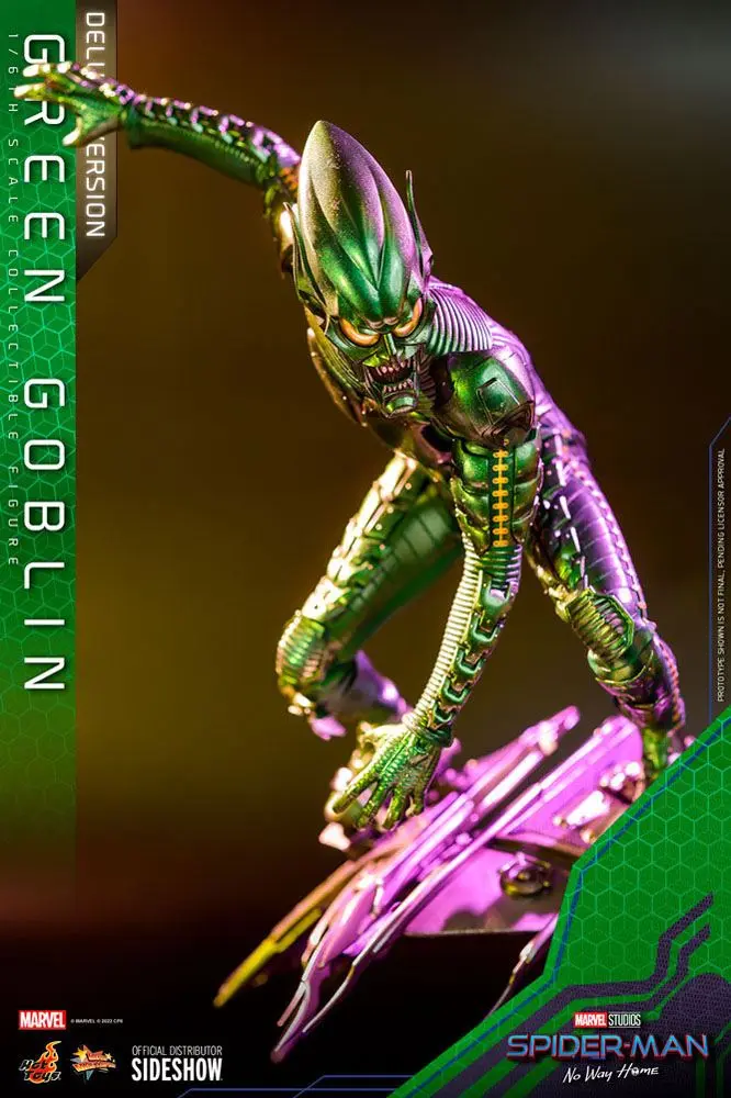 Spider-Man: No Way Home Movie Masterpiece akčná figúrka 1/6 Green Goblin (Deluxe verzió) 30 cm termékfotó