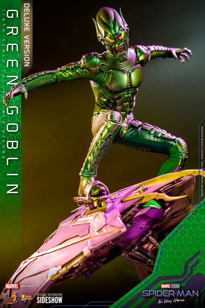 Spider-Man: No Way Home Movie Masterpiece akčná figúrka 1/6 Green Goblin (Deluxe verzió) 30 cm termékfotó