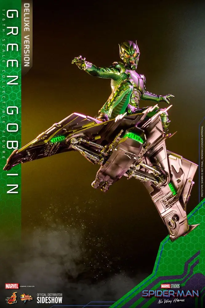 Spider-Man: No Way Home Movie Masterpiece akčná figúrka 1/6 Green Goblin (Deluxe verzió) 30 cm termékfotó