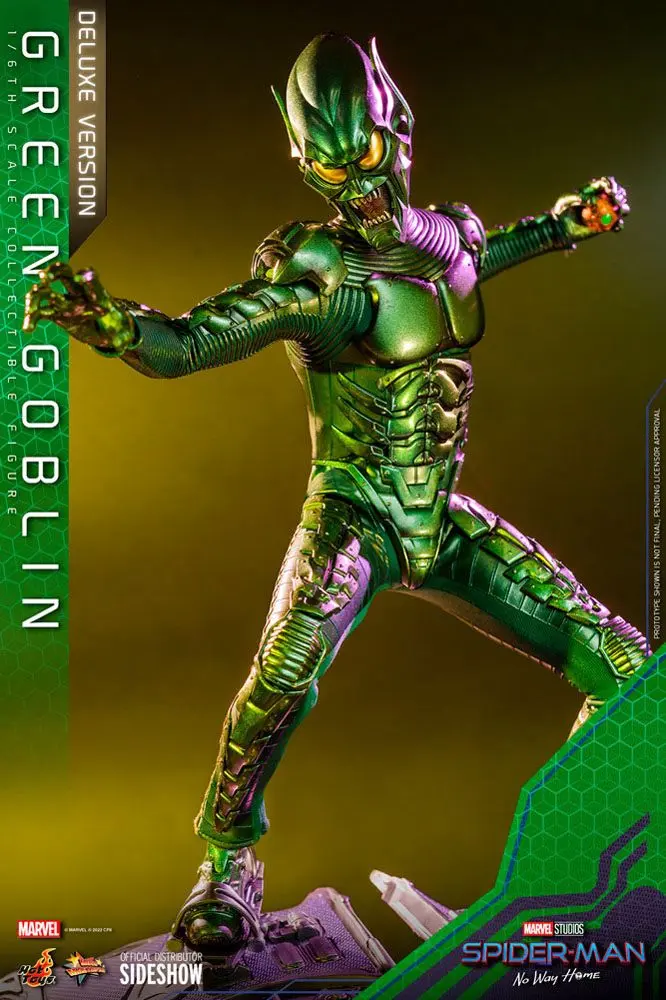 Spider-Man: No Way Home Movie Masterpiece akčná figúrka 1/6 Green Goblin (Deluxe verzió) 30 cm termékfotó