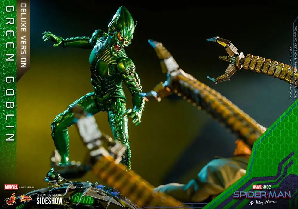 Spider-Man: No Way Home Movie Masterpiece akčná figúrka 1/6 Green Goblin (Deluxe verzió) 30 cm termékfotó