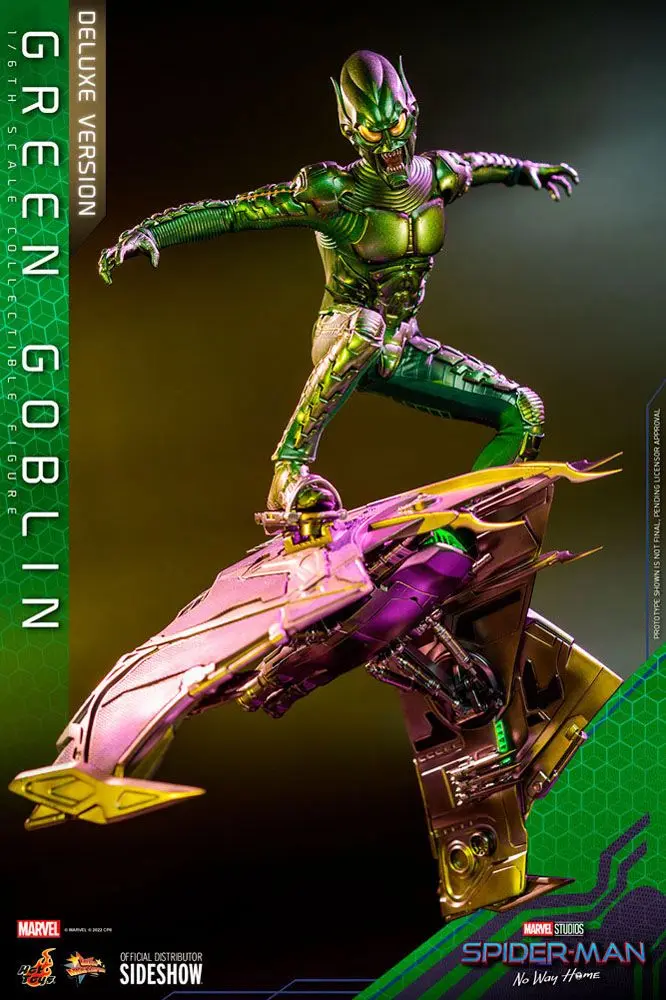 Spider-Man: No Way Home Movie Masterpiece akčná figúrka 1/6 Green Goblin (Deluxe verzió) 30 cm termékfotó