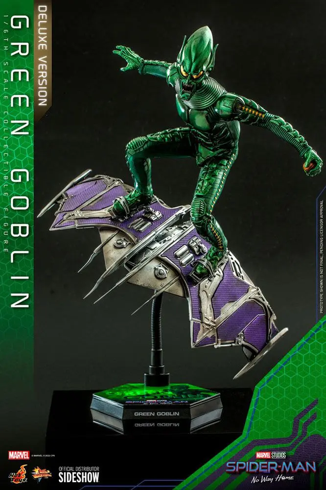 Spider-Man: No Way Home Movie Masterpiece akčná figúrka 1/6 Green Goblin (Deluxe verzió) 30 cm termékfotó