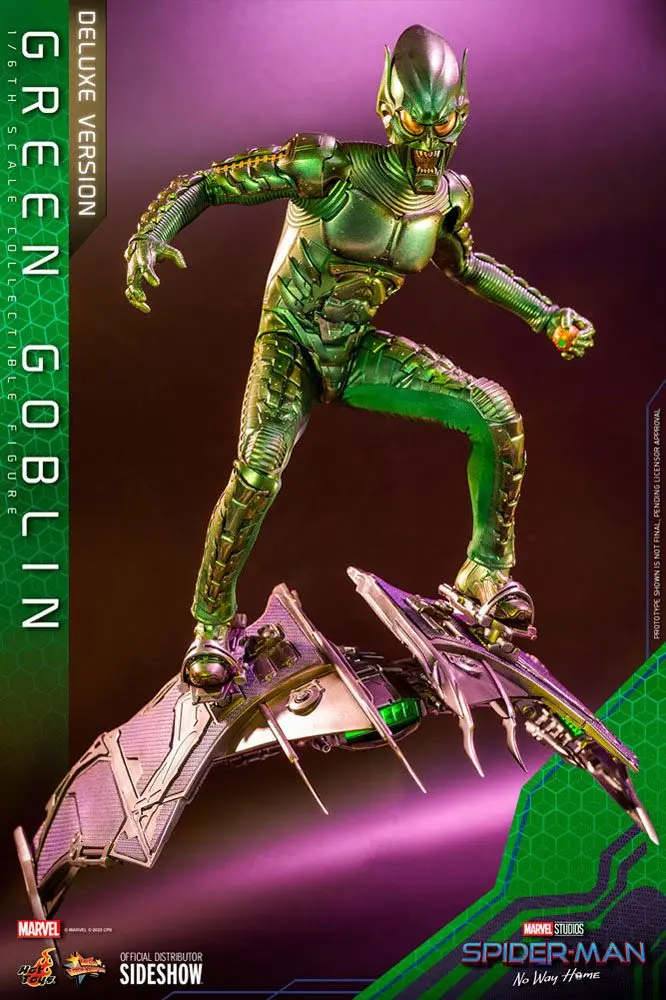 Spider-Man: No Way Home Movie Masterpiece akčná figúrka 1/6 Green Goblin (Deluxe verzió) 30 cm termékfotó