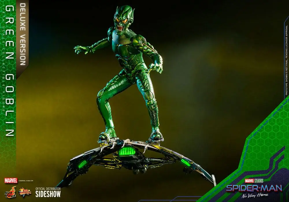 Spider-Man: No Way Home Movie Masterpiece akčná figúrka 1/6 Green Goblin (Deluxe verzió) 30 cm termékfotó