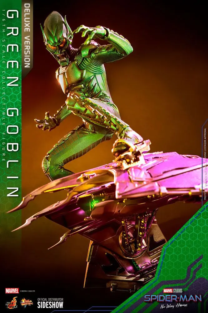 Spider-Man: No Way Home Movie Masterpiece akčná figúrka 1/6 Green Goblin (Deluxe verzió) 30 cm termékfotó