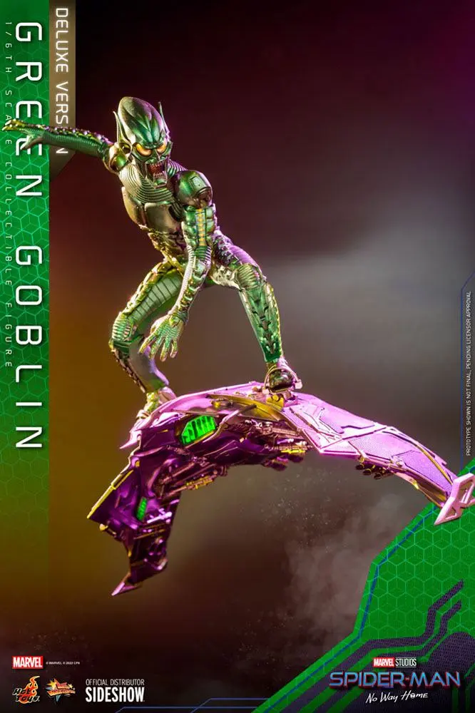 Spider-Man: No Way Home Movie Masterpiece akčná figúrka 1/6 Green Goblin (Deluxe verzió) 30 cm termékfotó