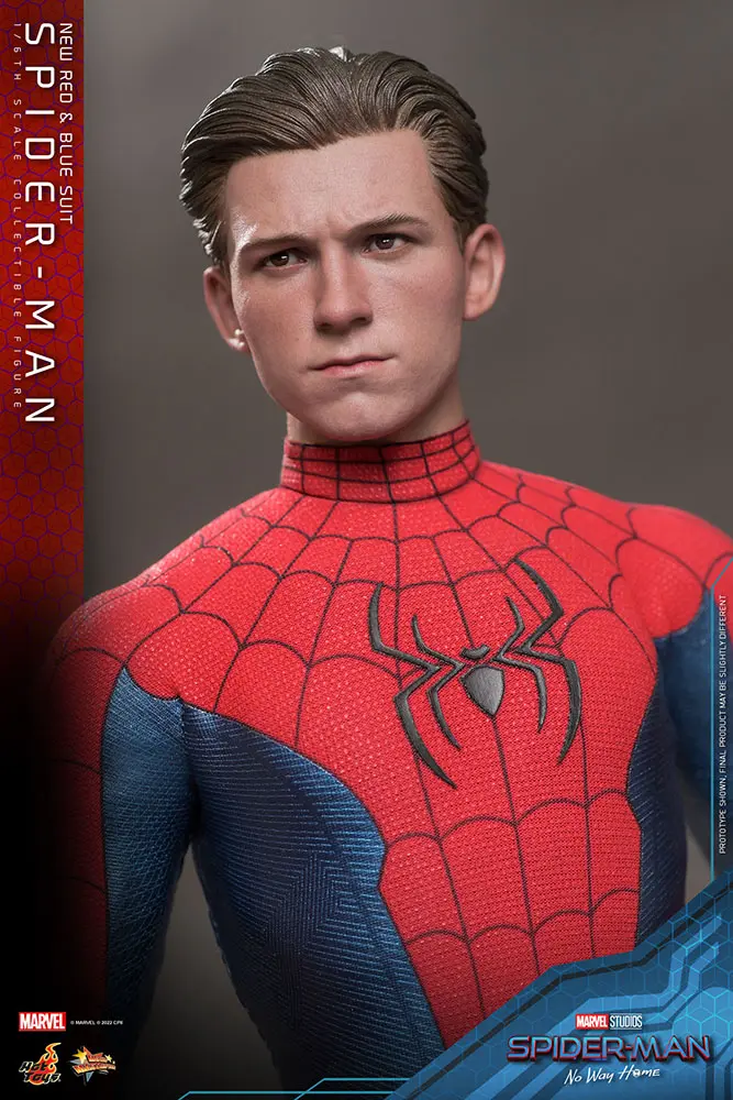 Spider-Man: No Way Home Movie Masterpiece akčná figúrka 1/6 Spider-Man (New Red and Blue Suit) 28 cm termékfotó