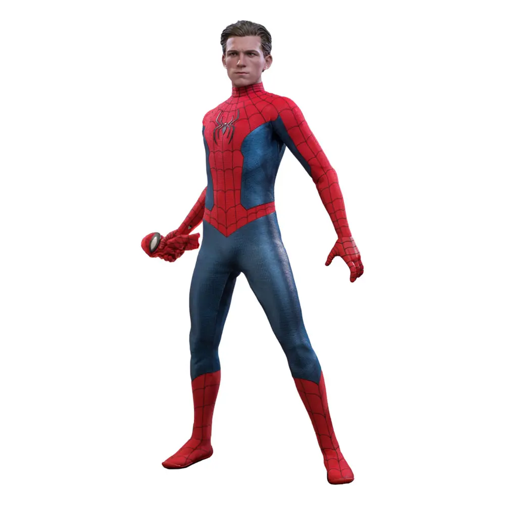 Spider-Man: No Way Home Movie Masterpiece akčná figúrka 1/6 Spider-Man (New Red and Blue Suit) 28 cm termékfotó