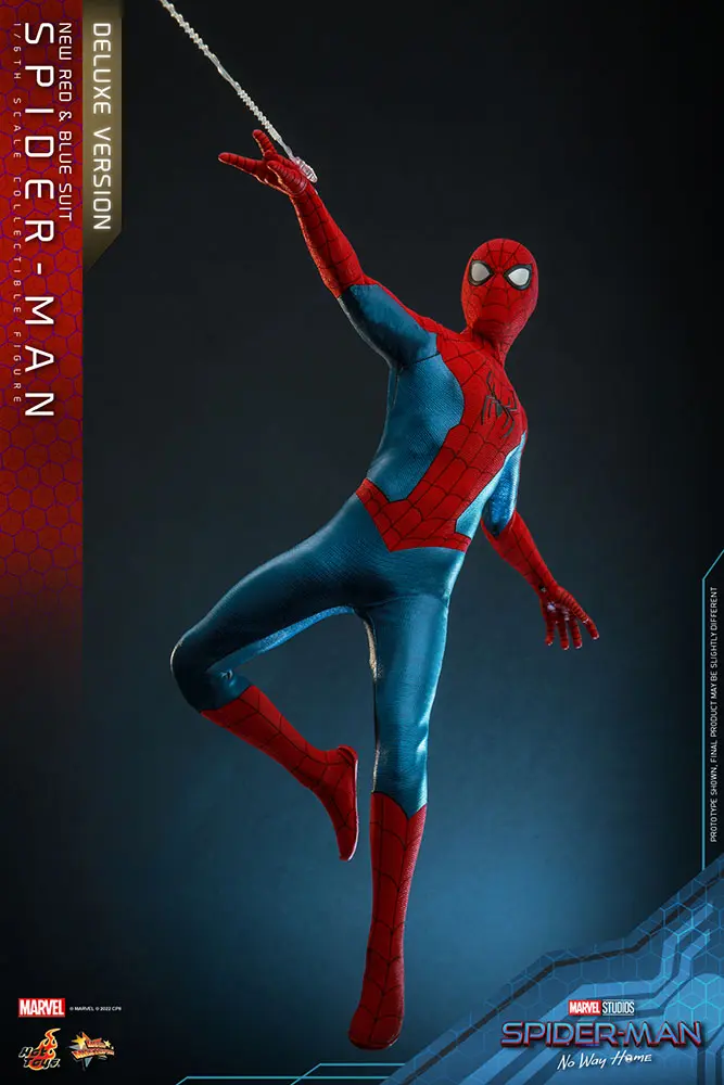 Spider-Man: No Way Home Movie Masterpiece akčná figúrka 1/6 Spider-Man (New Red and Blue Suit) (Deluxe verzia) 28 cm termékfotó