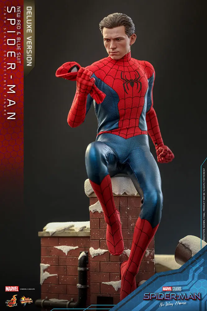 Spider-Man: No Way Home Movie Masterpiece akčná figúrka 1/6 Spider-Man (New Red and Blue Suit) (Deluxe verzia) 28 cm termékfotó