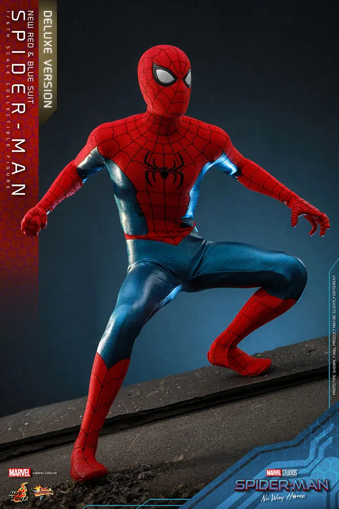 Spider-Man: No Way Home Movie Masterpiece akčná figúrka 1/6 Spider-Man (New Red and Blue Suit) (Deluxe verzia) 28 cm termékfotó