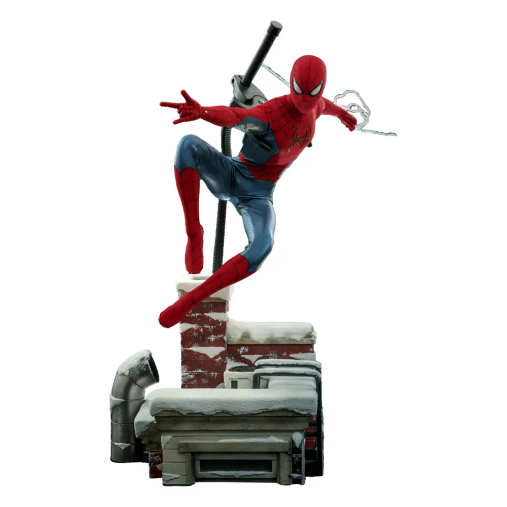 Spider-Man: No Way Home Movie Masterpiece akčná figúrka 1/6 Spider-Man (New Red and Blue Suit) (Deluxe verzia) 28 cm termékfotó