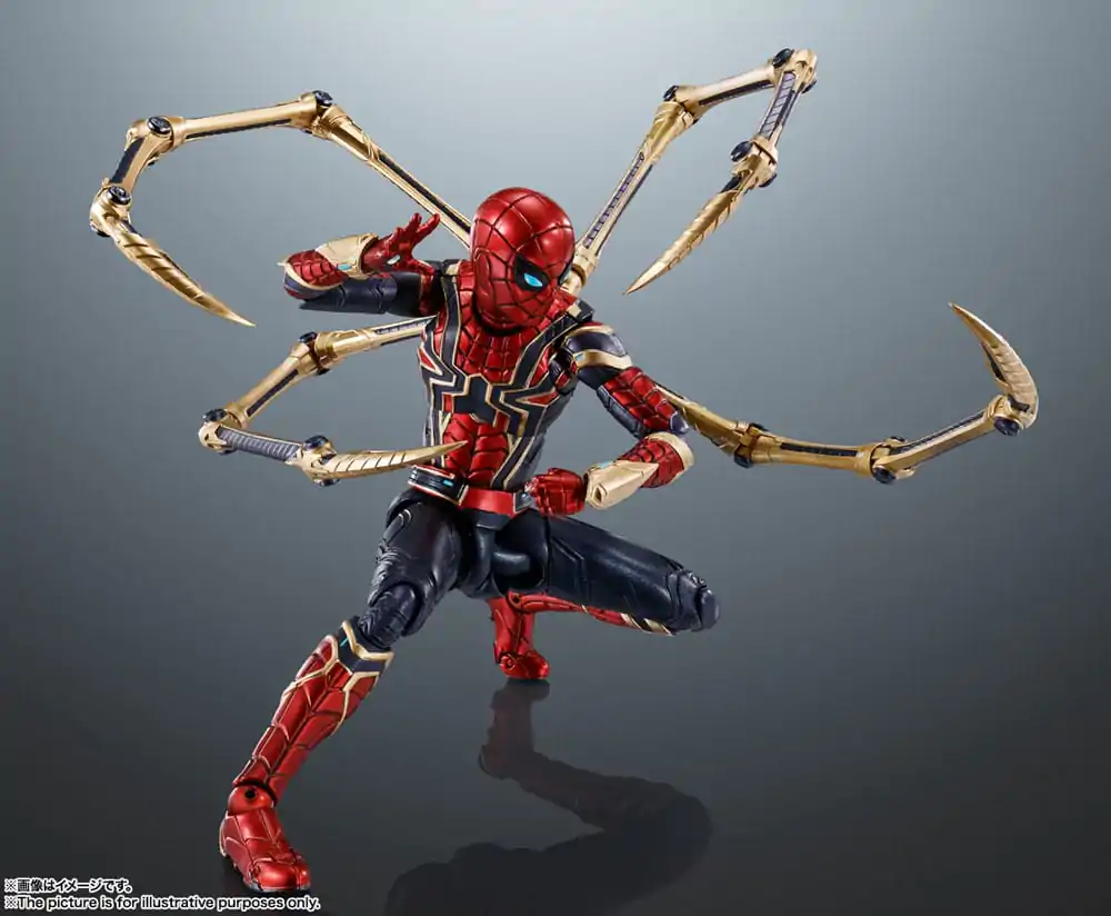 Spider-Man: No Way Home S.H. Figuarts akčná figúrka Iron Spider-Man 15 cm termékfotó