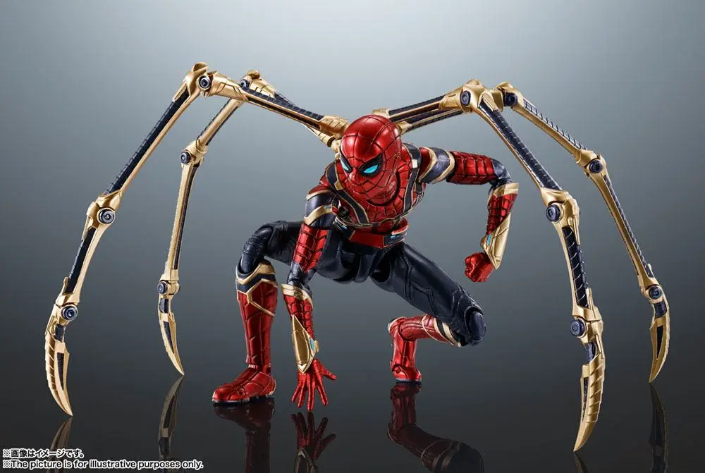 Spider-Man: No Way Home S.H. Figuarts akčná figúrka Iron Spider-Man 15 cm termékfotó