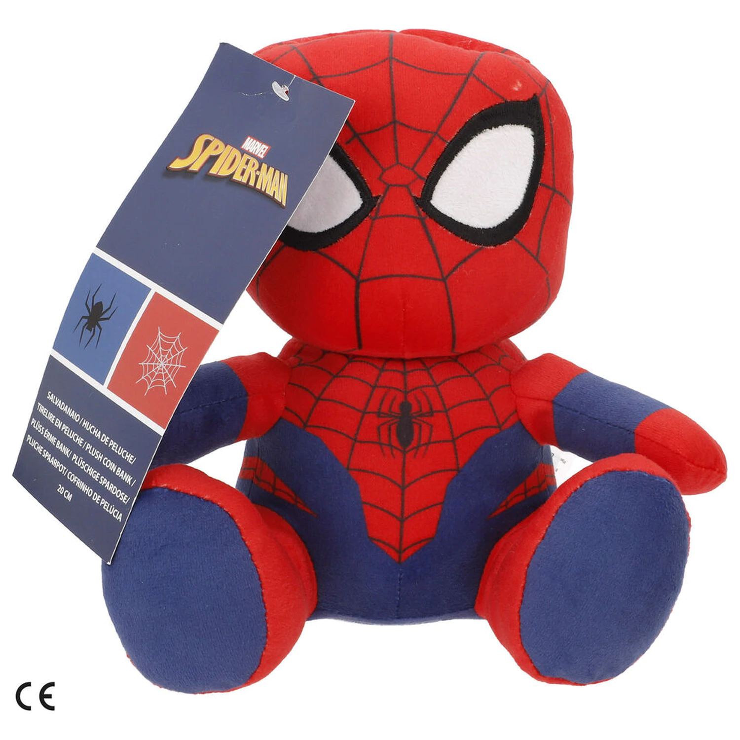 Marvel Spiderman pokladnička plyšová hračka 20 cm produktová fotografia