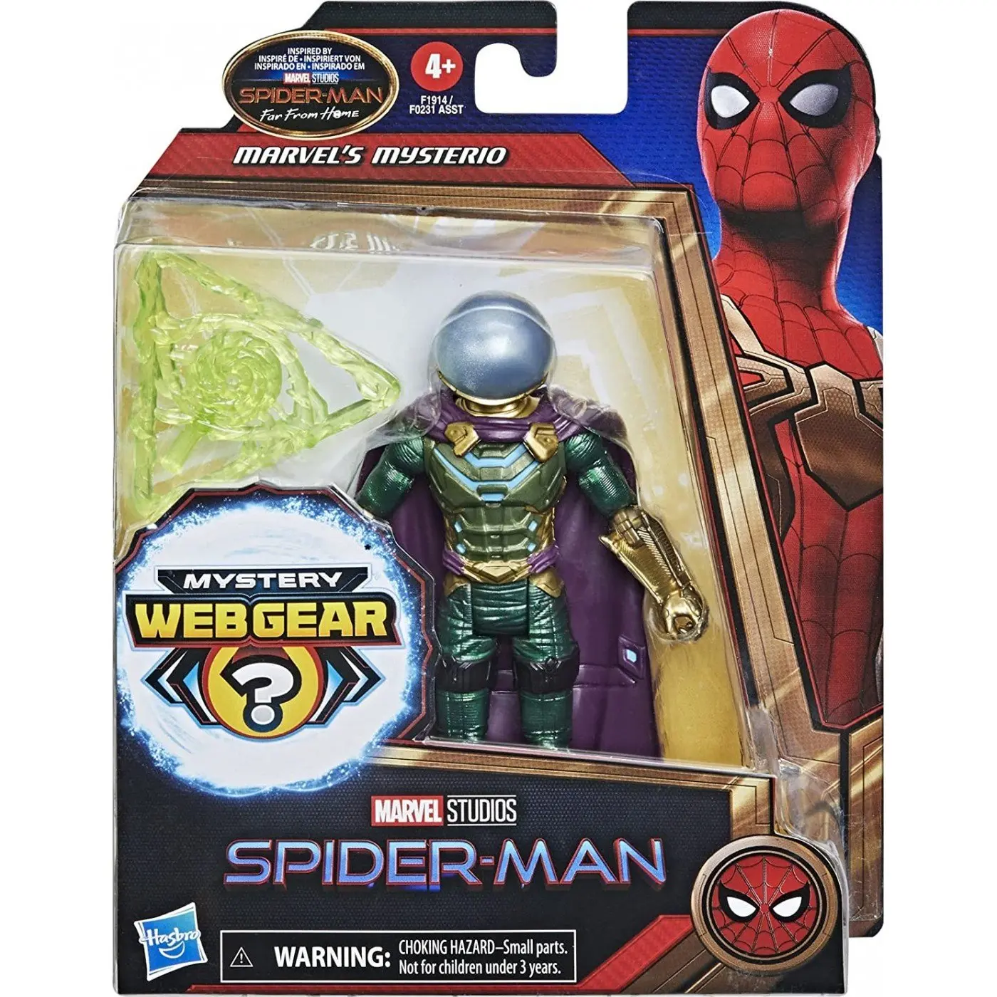 Spider-Man Pókember Mysterio Mystery Web Gear akčná figúrka 13 cm termékfotó