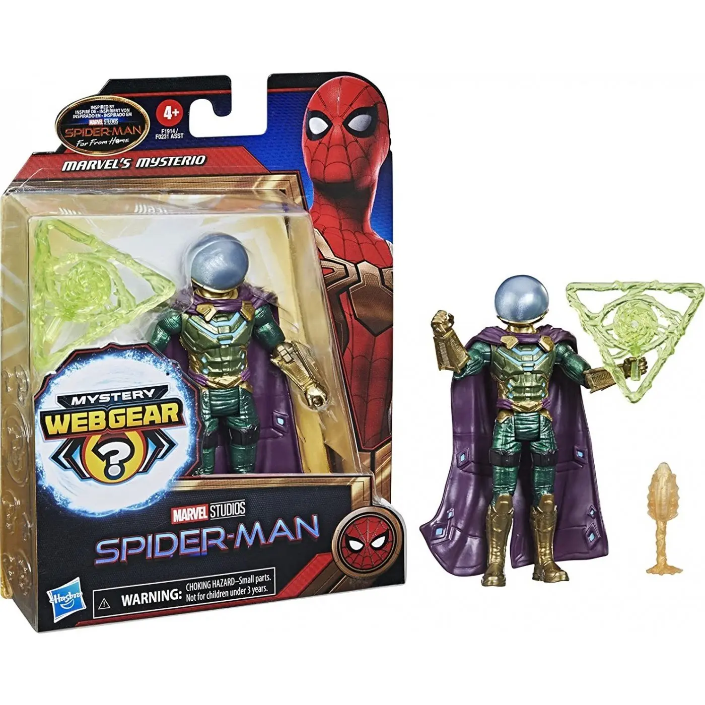 Spider-Man Pókember Mysterio Mystery Web Gear akčná figúrka 13 cm termékfotó