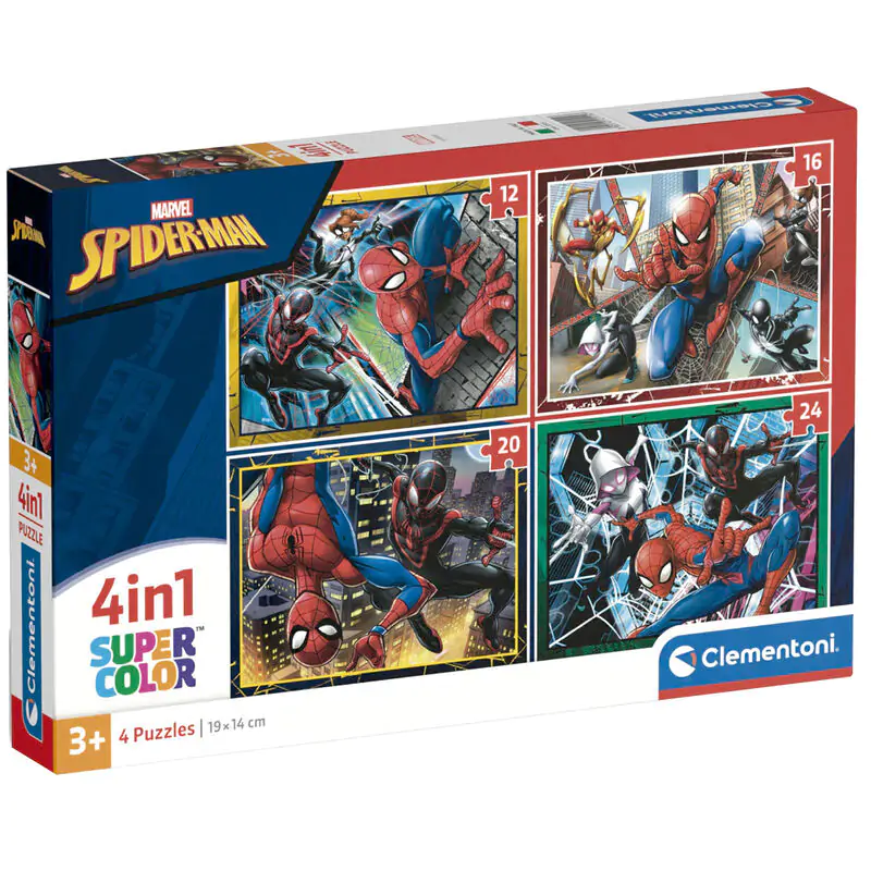 Marvel Spiderman puzzle 12-16-20-24 dielikov produktová fotografia