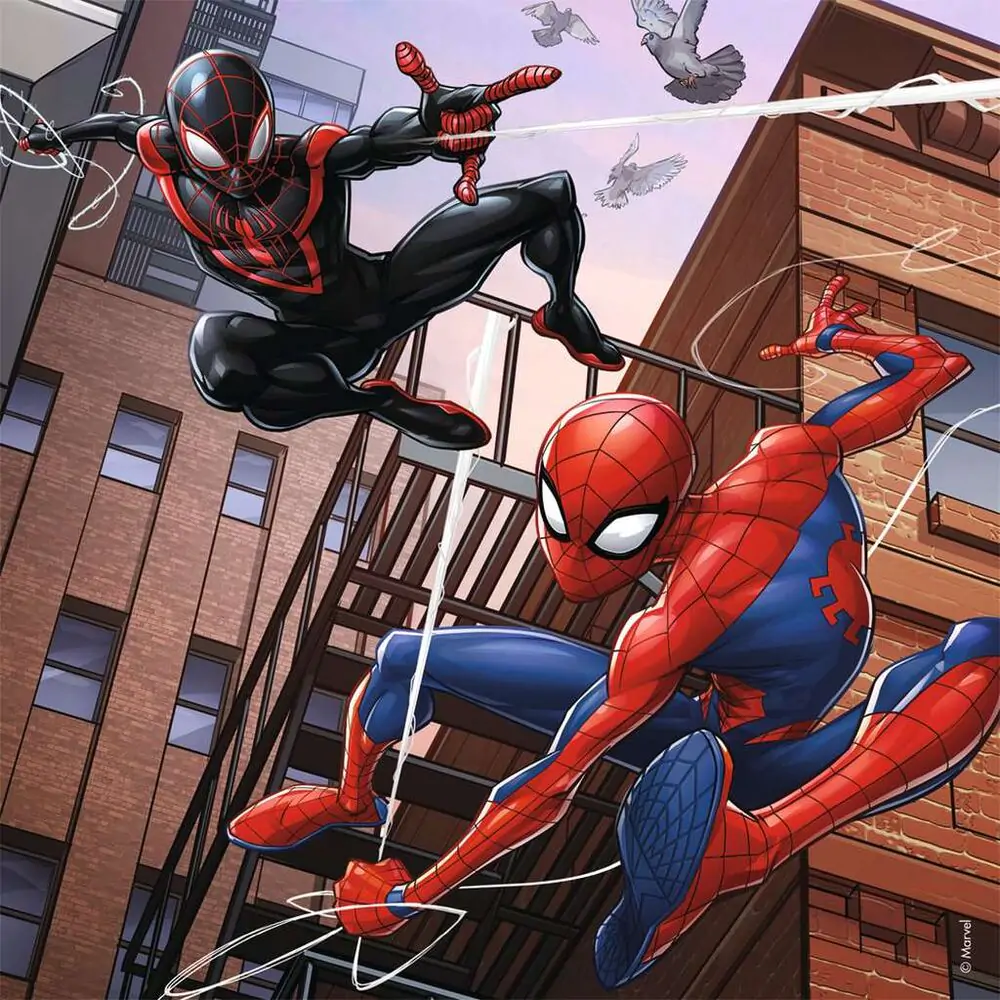 Marvel Spiderman puzzle 3x49 dielikov produktová fotografia