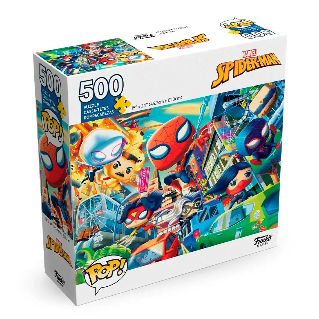 Marvel Spiderman puzzle 500 dielikov produktová fotografia