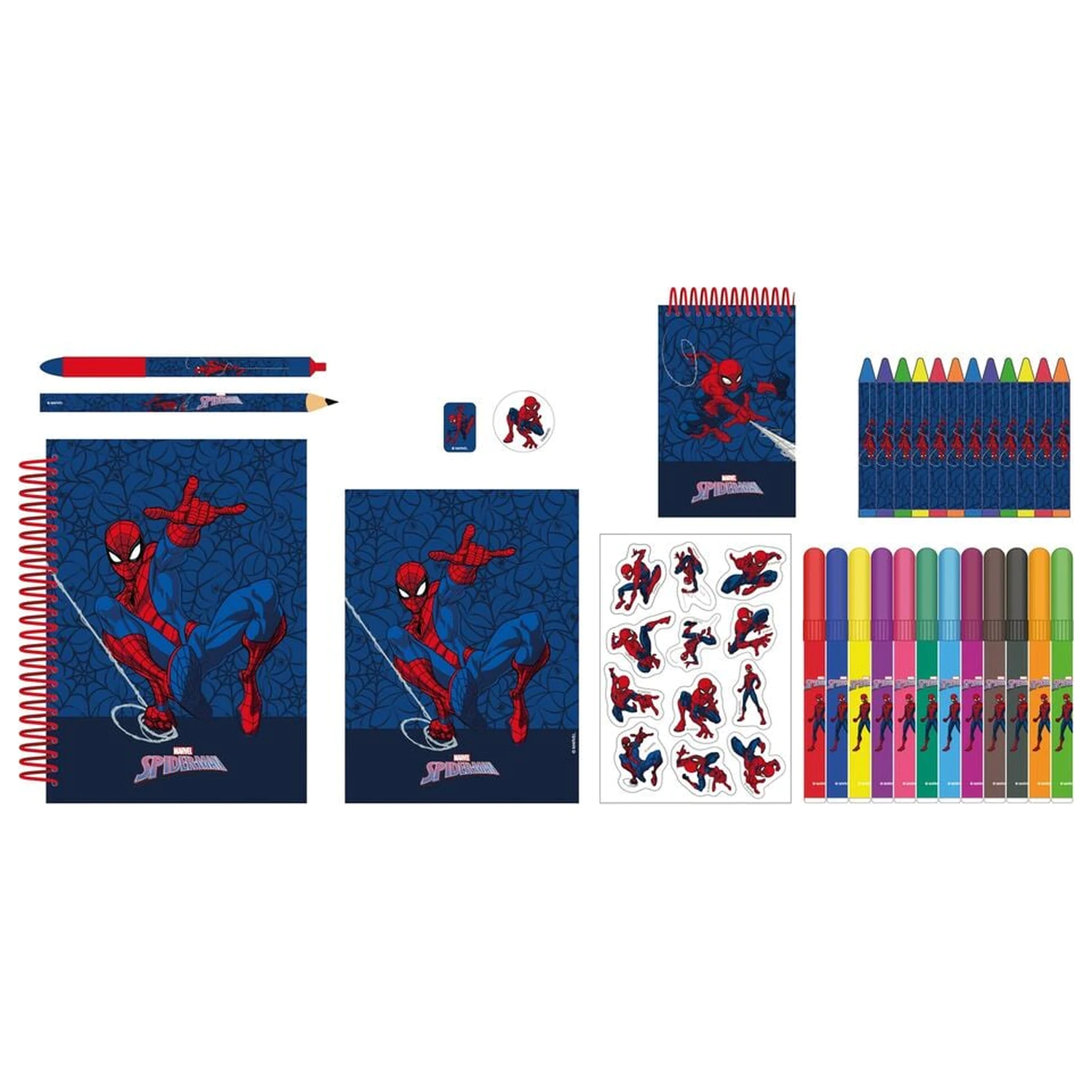 Marvel Spiderman kreatívny set 43 ks produktová fotografia