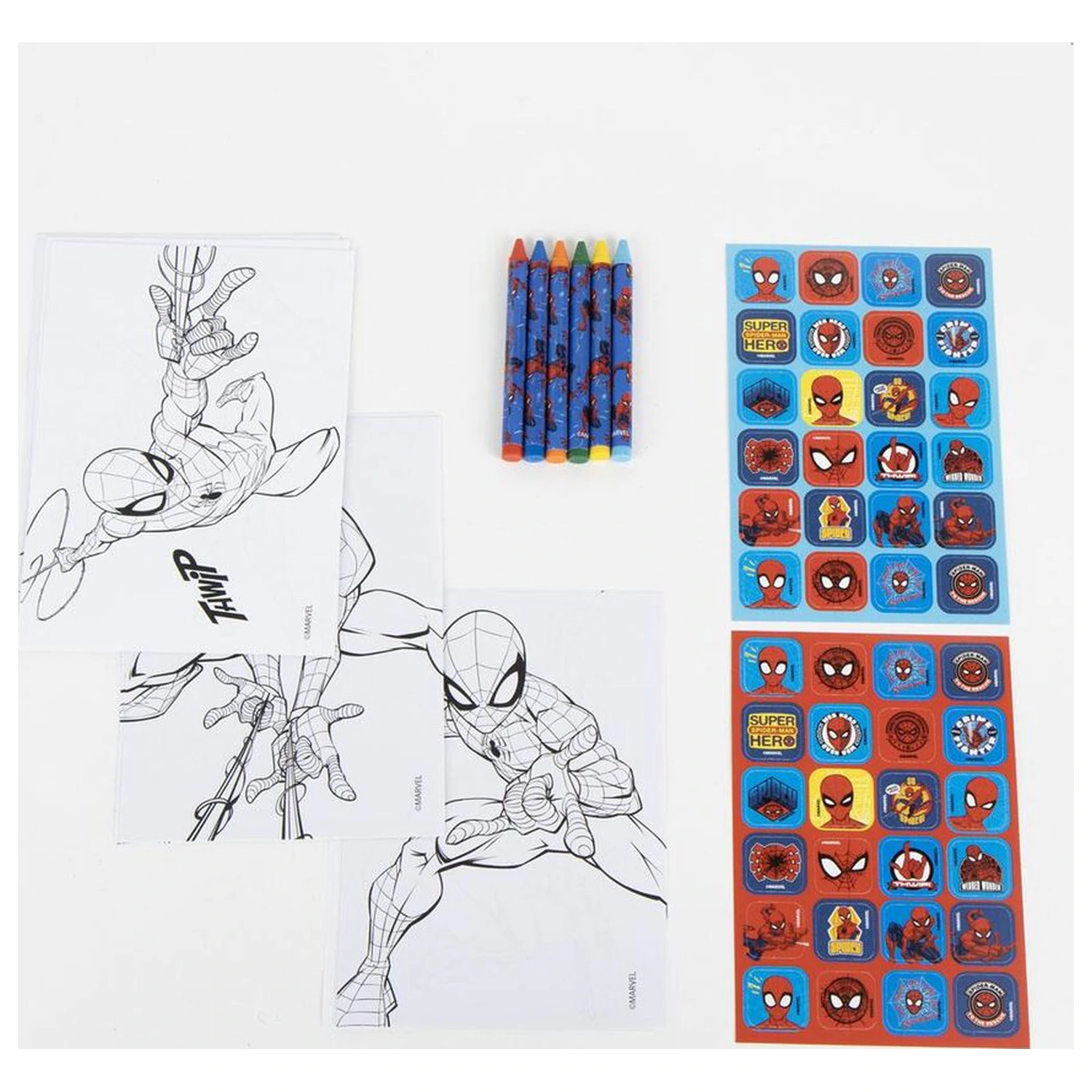 Marvel Spiderman activity set / sada aktivít produktová fotografia