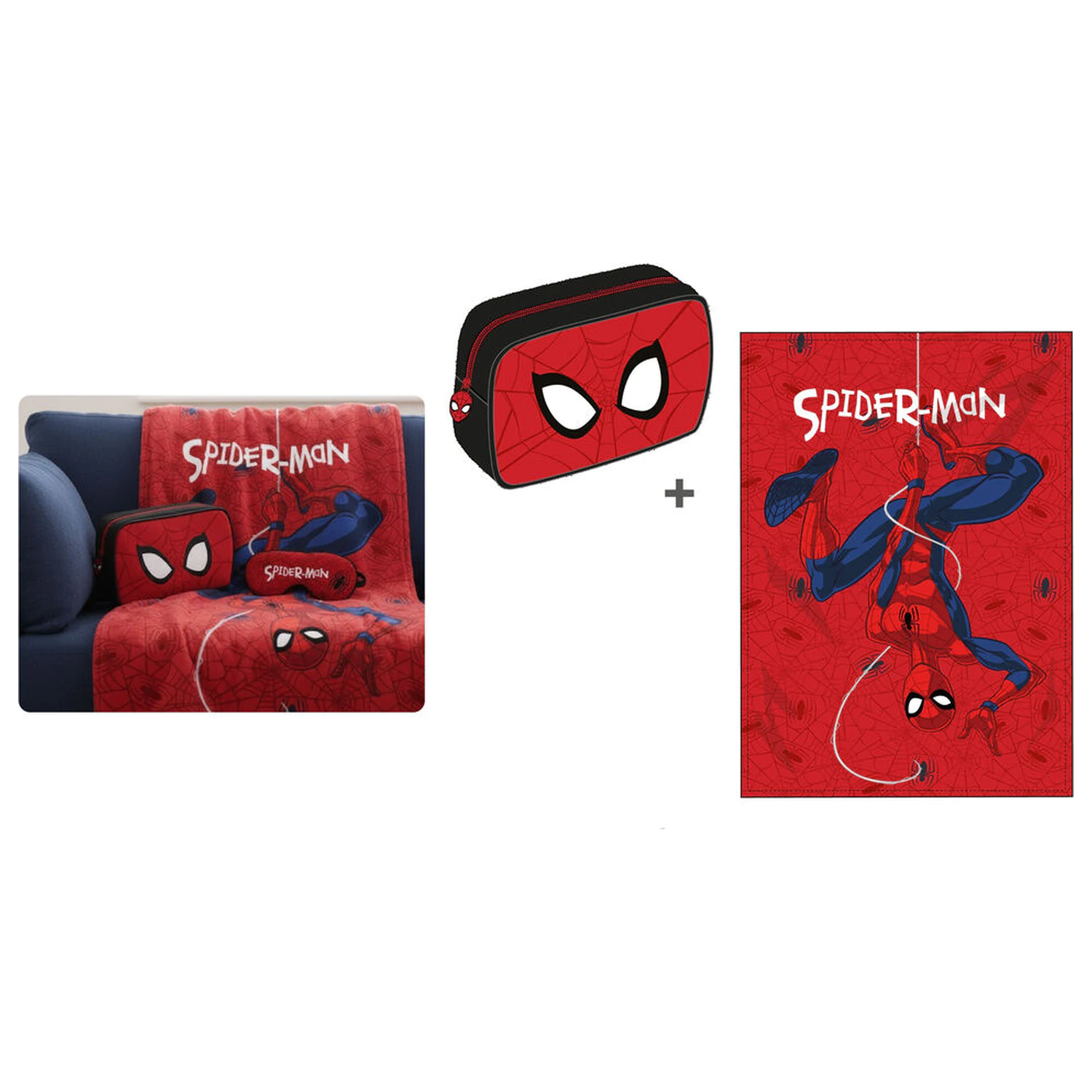 Marvel Spiderman sada deka + obliečka 100x140cm produktová fotografia
