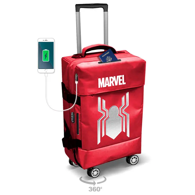 Marvel Spiderman trolley kufor 55 cm produktová fotografia