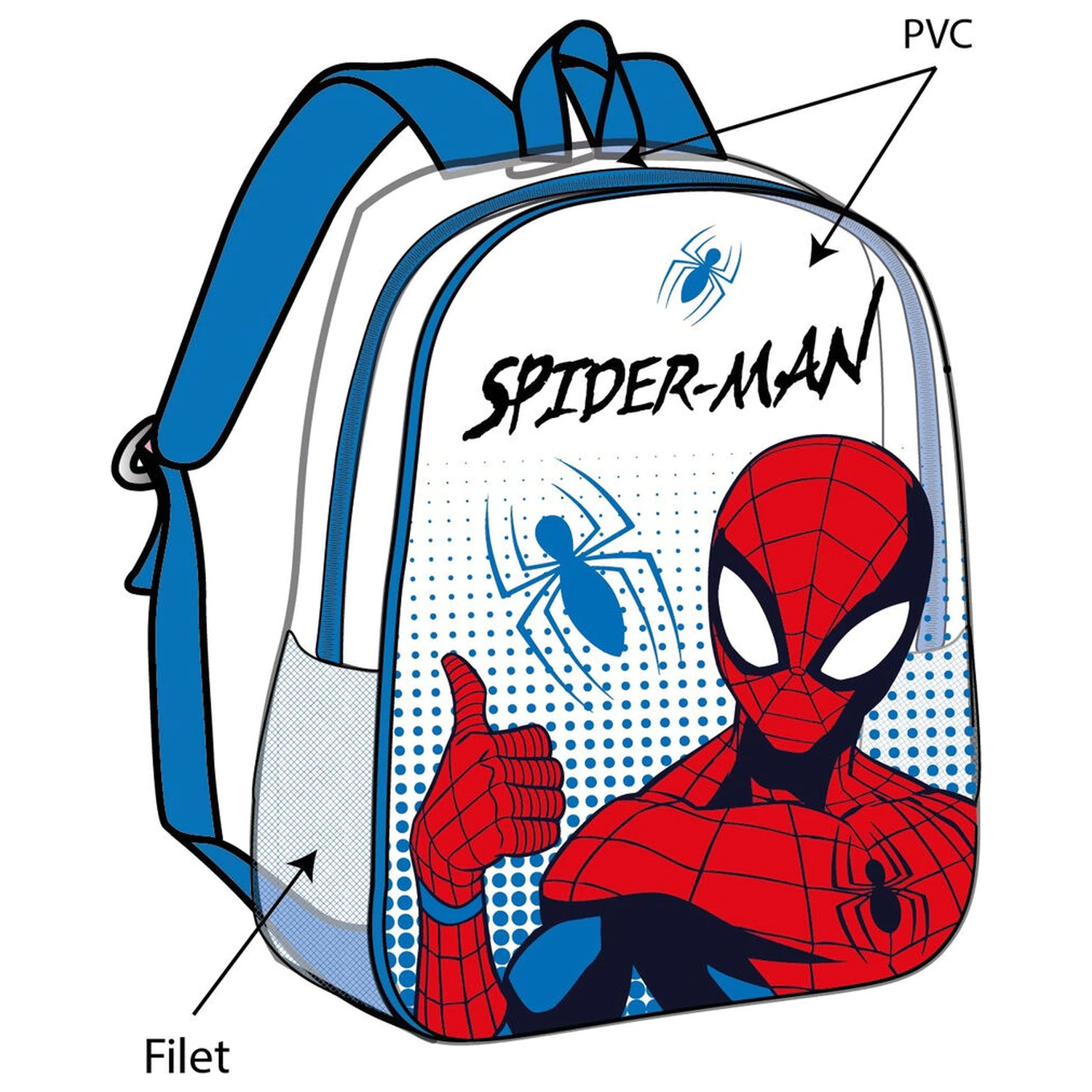 Marvel Spiderman ruksak 31 cm produktová fotografia